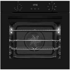 CDA Single Oven Black SL200BL