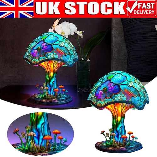 Mushroom lamp resin usb - resin,