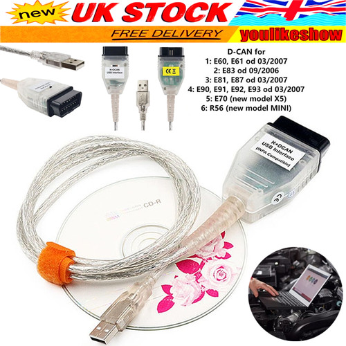For bmw coding dcan - k, obd2