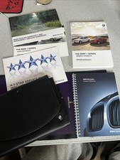 BMW Black Leather Folder