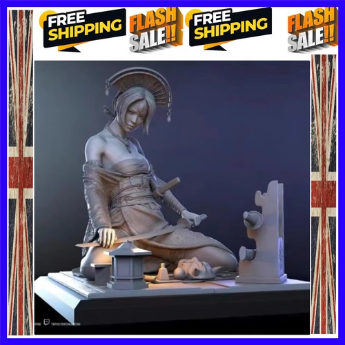 Scale resin figure model - resin,