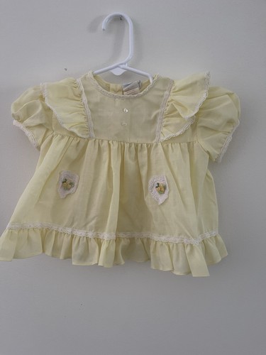 Vintage nannette yellow - vintage, a-line