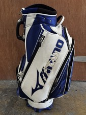 Mizuno Tour Cart Bag White/blue *Used*