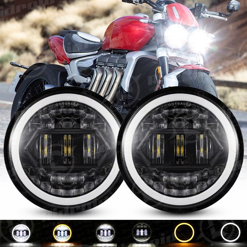 Led motorcycle headlight - led,