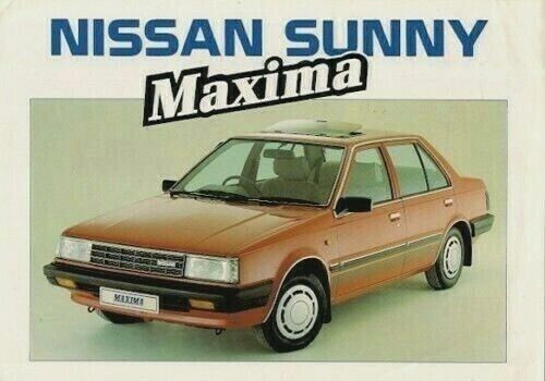 Nissan sunny maxima - sunny,