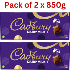 Cadbury Dairy Milk Giant Chocolate Christmas Gift Bar 850g Extra Large Family