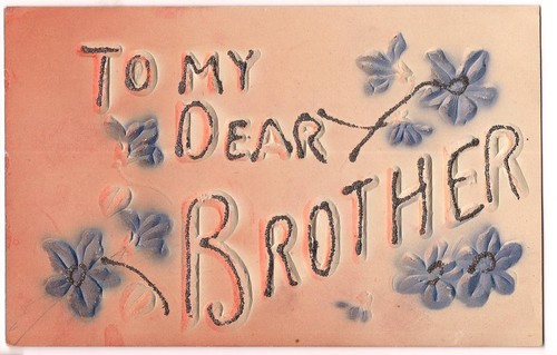 Dear brother blue - to,