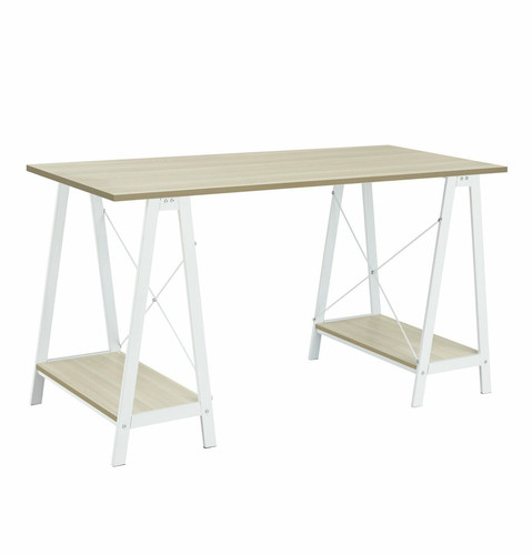 Trestle table office desk - office,