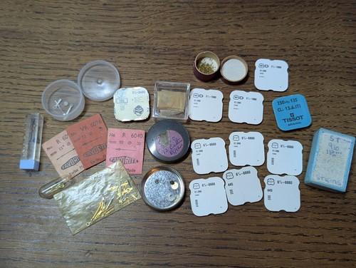 Watch parts mixed - lot, of