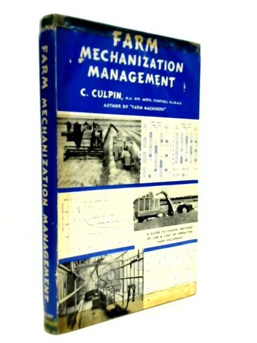 Farm mechanization management - farm,