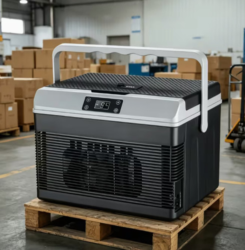 Portable car refrigerator - car,