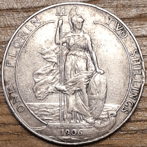 1906 king edward vii florin - 1906,