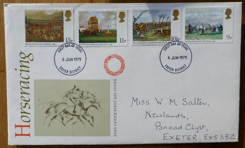 Fdc 1979 sg1087 horse - gb,