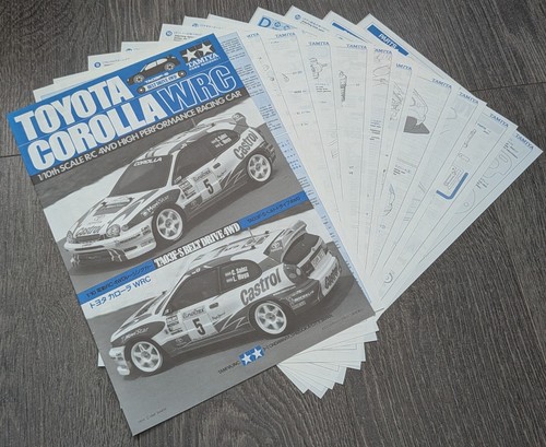Tamiya toyota corolla - toyota, wrc