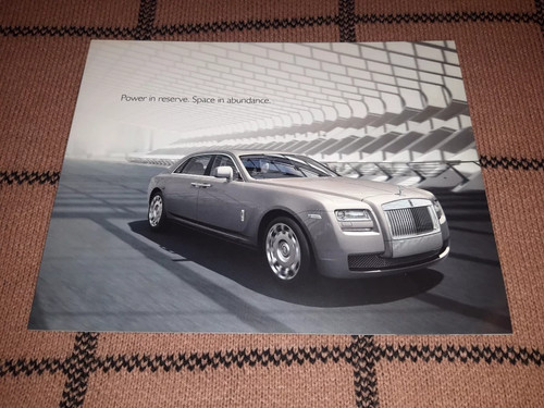 2011 rolls royce ghost - rolls-royce,