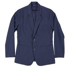 Ministry of Supply Blazer Mens Small Blue Kinetic Core Comfort Stretch Jacket