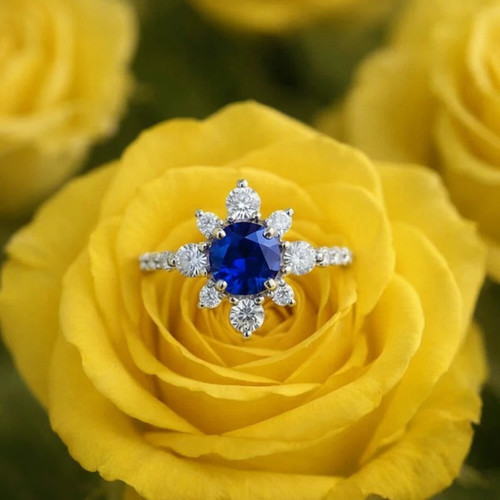 50ct round natural sapphire - round,
