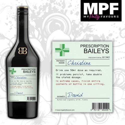 Personalised prescription - personalised,