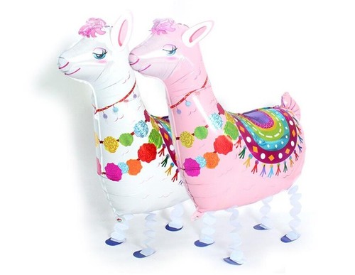 Llama alpaca balloon walking - alpaca,