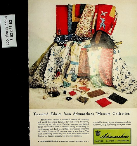 1961 schumacher fabrics - 1961,