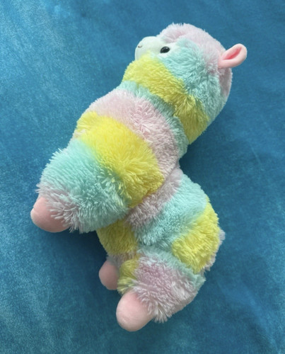 Pastel rainbow alpaca llama - pastel, alpaca/llama