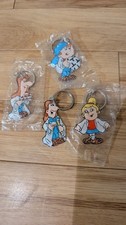 4 x Tetley Tea Folk, Keyrings