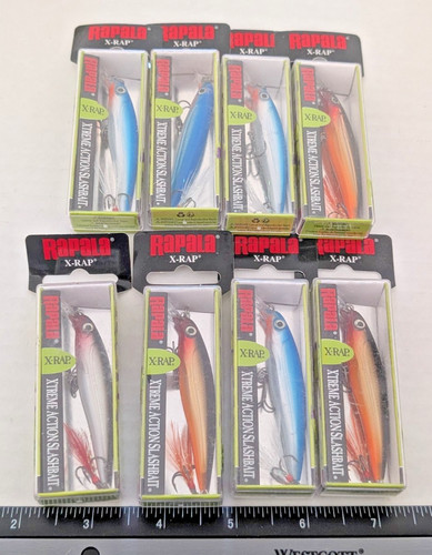 Lot rapala xr6 rap - x-rap, lures