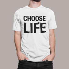 CHOOSE LIFE T SHIRT WHAM