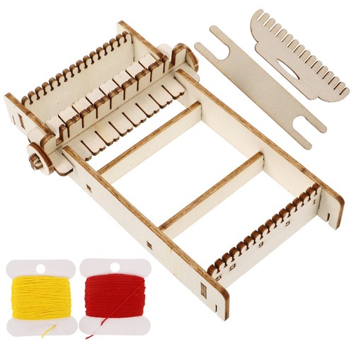 1set wooden handcraft - 1set, weaving
