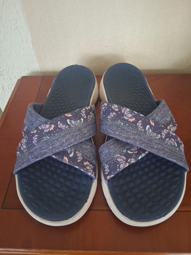 Skechers ladies blue floral - ladies,