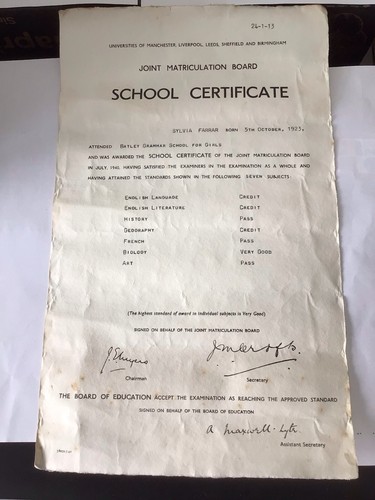 Vintage school certificate - school,