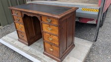 Antique solid oak one piece