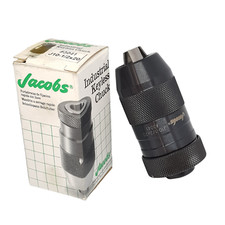 Jacobs Industrial High Precision Keyless Chuck 0-10mm Capacity J10 1/2"x20 Mount