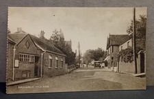 Old Street Scene Postcard -