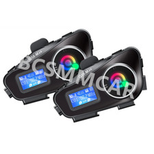 2x Motorcycle Intercom Helmet
