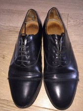 Barker Black Leather Shoes