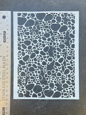 Stencil background water - stencil,