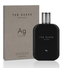 Ted Baker Tonics Ag Silver Eau De Toilette 100ml Fresh & Earthy EDT