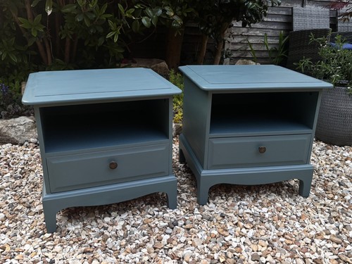 Stag minstrel bedside tables - minstrel,