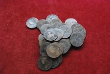 48 pre-decimal Queen Victoria pennies. You get the ones in the picture.
