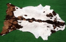 Luxury Goat hide Rug Hair on