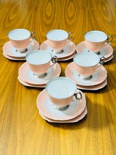 Shelley Vintage Pink Tea Set