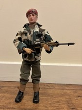 Vintage Action Man Paratrooper Figure And Clothing Set
