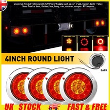 Tail Lights UK 4X 4" Round