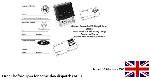 Service stamp garage - stamp,