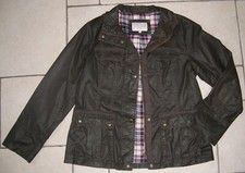 Marks & Spencer Indigo Collection brown coated jacket - size 14