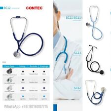 Stethoscope Single Dual Head for Doctor Nurse Vet Medical Student Health Care