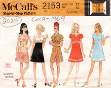 1969 Vintage Sewing Pattern