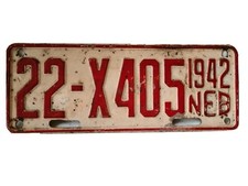 Vintage 1942 Nebraska Trailer