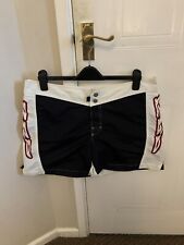 RRD Roberto Ricci Design 54 Large Swimming Beach Shorts Cream Black GC